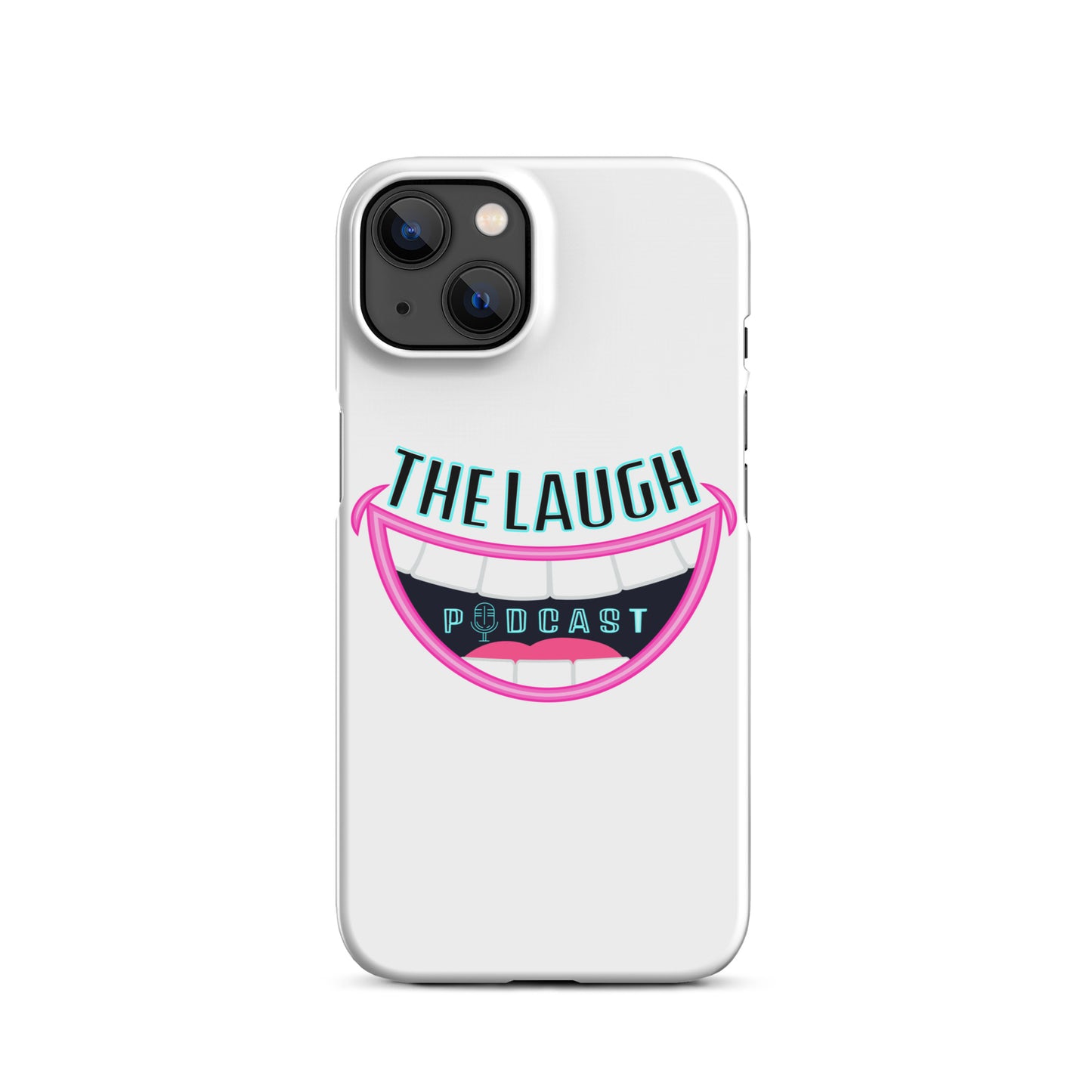 Laugh Podcast Snap case for iPhone® - Blue