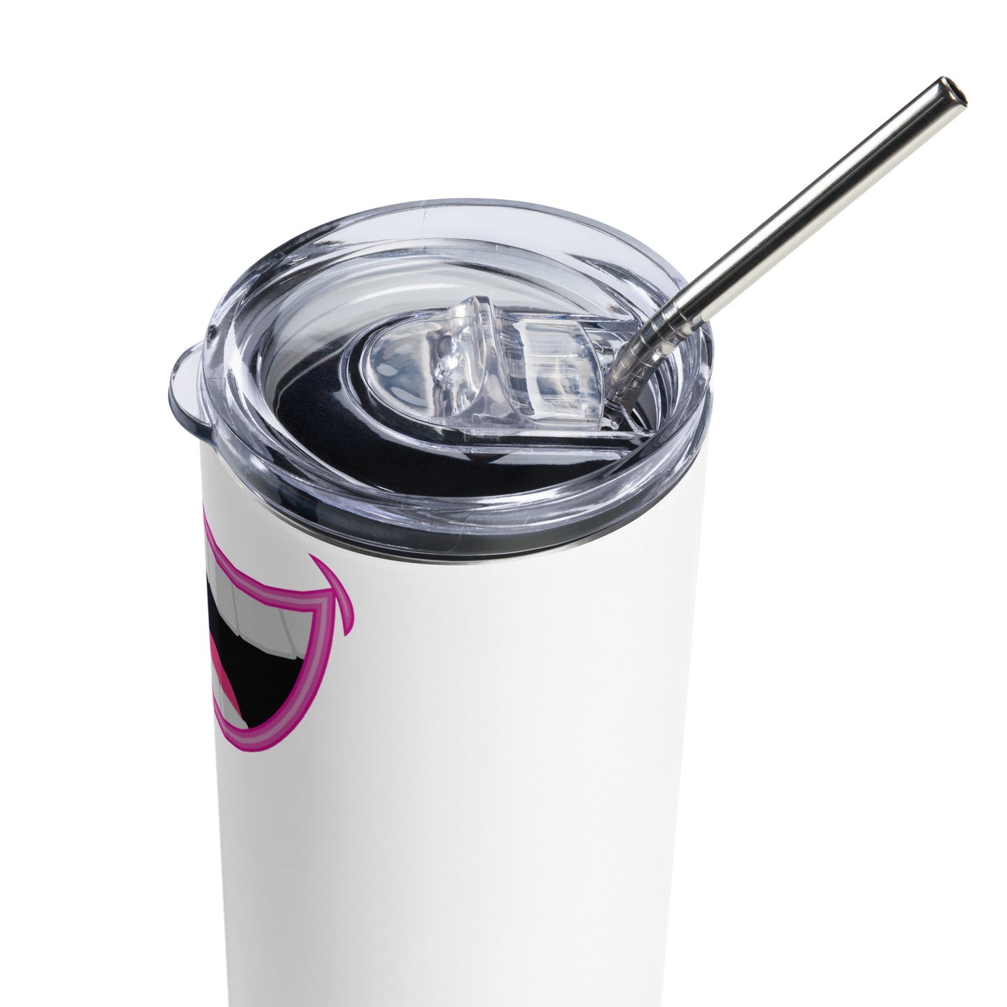 Just Smile Stainless Steel Tumbler